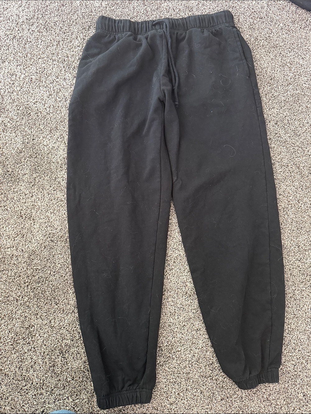 Aeropostale Black Women's Drawstring Jogger Pants
